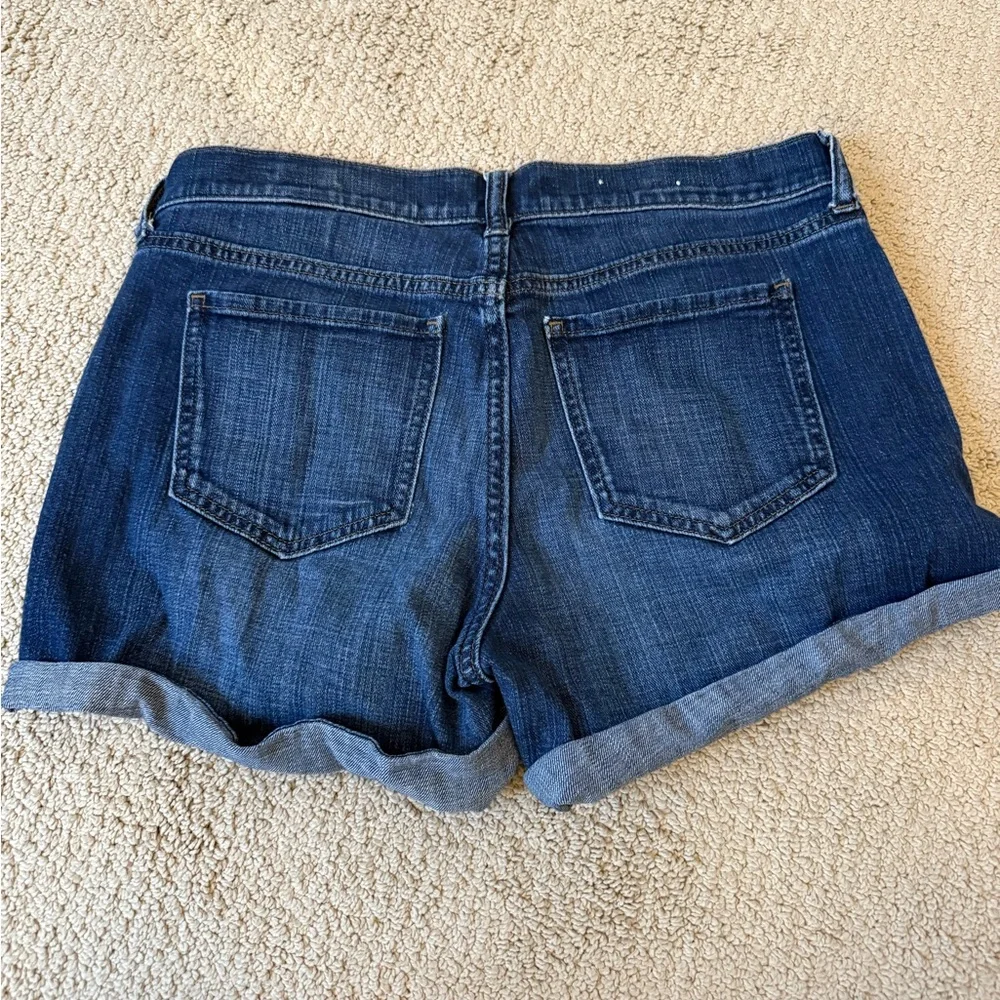 Banana Republic Dark Blue Jean Shorts - Picture 4 of 4